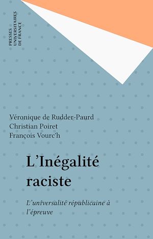 Téléchargez le livre :  L'Inégalité raciste