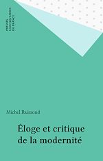 Télécharger le livre :  Éloge et critique de la modernité