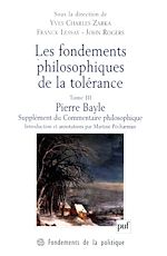 Download this eBook Les fondements philosophiques de la tolérance. Tome 3