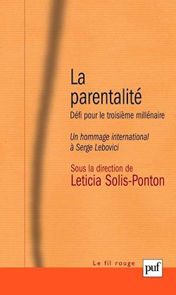 Télécharger le livre :  La parentalité : Défi pour le troisième millénaire