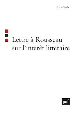 Télécharger le livre :  Lettre à Rousseau sur l'intérêt littéraire