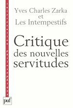 Download this eBook Critique des nouvelles servitudes