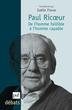 Télécharger le livre :  Paul Ricœur. De l'homme faillible à l'homme capable
