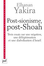 Download this eBook Post-sionisme, post-Shoah