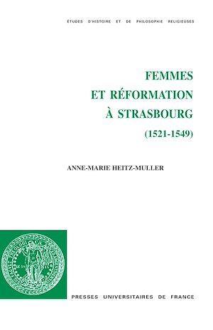 Download the eBook: Femmes et Réformation à Strasbourg (1521-1549)