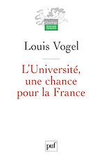 Download this eBook L'Université, une chance pour la France