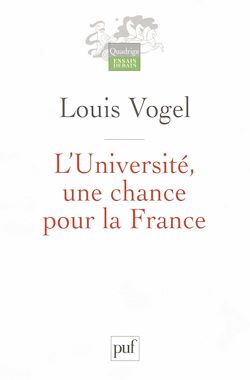 Télécharger le livre :  L'Université, une chance pour la France
