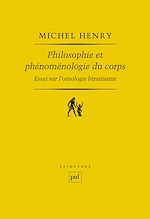Télécharger le livre :  Philosophie et phénoménologie du corps