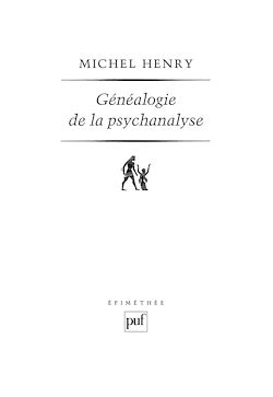 Télécharger le livre :  Généalogie de la psychanalyse : Le commencement perdu