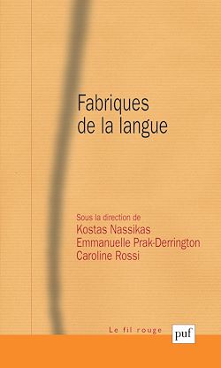 Télécharger le livre :  Fabriques de la langue