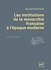 Télécharger le livre :  Les institutions de la monarchie française à l'époque moderne