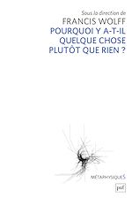 Download this eBook Pourquoi y a-t-il quelque chose plutôt que rien ?