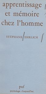 Télécharger le livre :  Apprentissage et mémoire chez l'homme