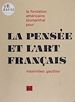 Télécharger le livre :  La fondation américaine Blumenthal pour la pensée et l'art français