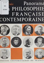 Télécharger le livre :  Panorama de la philosophie française contemporaine