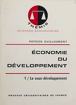 Télécharger le livre :  Économie du développement (1)
