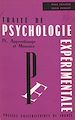 Télécharger le livre :  Traité de psychologie expérimentale (4)
