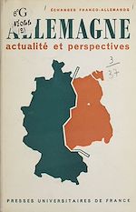 Download this eBook Allemagne, actualité et perspectives