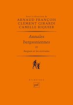 Télécharger le livre :  Annales bergsoniennes, IX