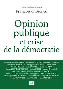 Télécharger le livre :  Opinion publique et crise de la démocratie