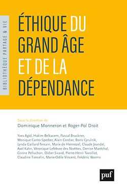 Télécharger le livre :  Éthique du grand âge et de la dépendance