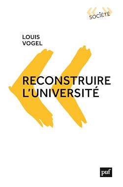 Télécharger le livre :  Reconstruire l'université