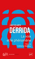 Télécharger le livre :  La voix et le phénomène : Introduction au problème du signe dans la phénoménologie de Husserl