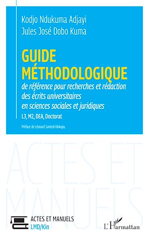 Téléchargez le livre :  Guide méthodologique de référence pour la recherches et rédaction