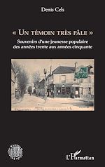 Télécharger le livre :  "Un témoin très pâle"