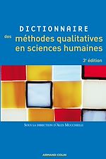 Télécharger le livre :  Dictionnaire des méthodes qualitatives en sciences humaines