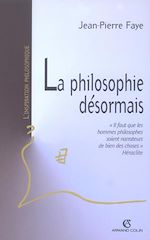 Télécharger le livre :  La philosophie désormais