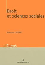 Télécharger le livre :  Droit et sciences sociales