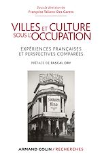 Download this eBook Villes et culture sous l'Occupation