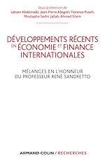 Download this eBook Développements récents en économie et finances internationales