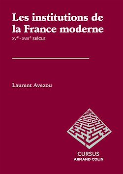 Télécharger le livre :  Les institutions de la France moderne