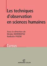 Download this eBook Les techniques d'observation en sciences humaines