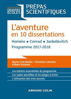 Télécharger le livre :  L'aventure en 10 dissertations - Prépas scientifiques 2017-2018