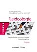 Télécharger le livre :  Lexicologie - 5e éd.