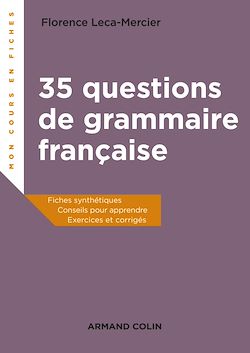 Télécharger le livre :  35 questions de grammaire française