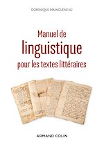Download this eBook Manuel de linguistique pour les textes littéraires - 2e éd.