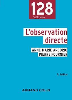 Télécharger le livre :  L'observation directe - 5e éd.