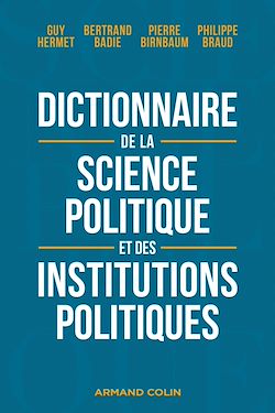 Télécharger le livre :  Dictionnaire de la science politique et des institutions politiques - 8e éd.
