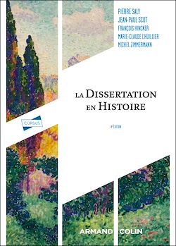 Télécharger le livre :  La dissertation en histoire - 4e éd.