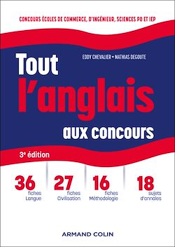 Télécharger le livre :  Tout l'anglais aux concours - 3e éd