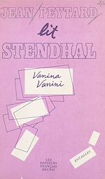 Télécharger le livre :  Voix et traces narratives chez Stendhal