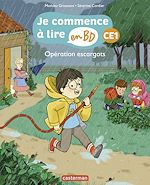 Télécharger le livre :  Opération escargots - Je commence à lire en BD : CE1