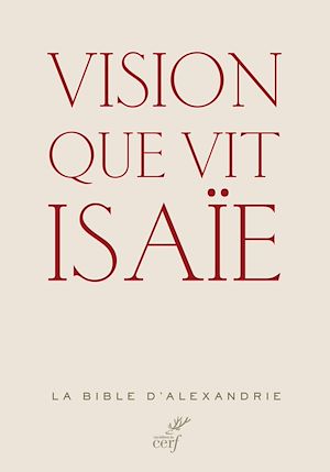 Téléchargez le livre :  Vision que vit Isaïe