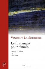 Télécharger le livre :  Le firmament pour témoin