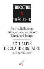 Télécharger le livre :  ACTUALITE DE CLAUDE BRUAIRE - DON, ESPRIT, DIEU