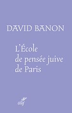 Télécharger le livre :  L'école de pensée juive de Paris